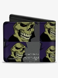 Masters of the Universe Skeletor Formula Pose Blocks Bifold Wallet