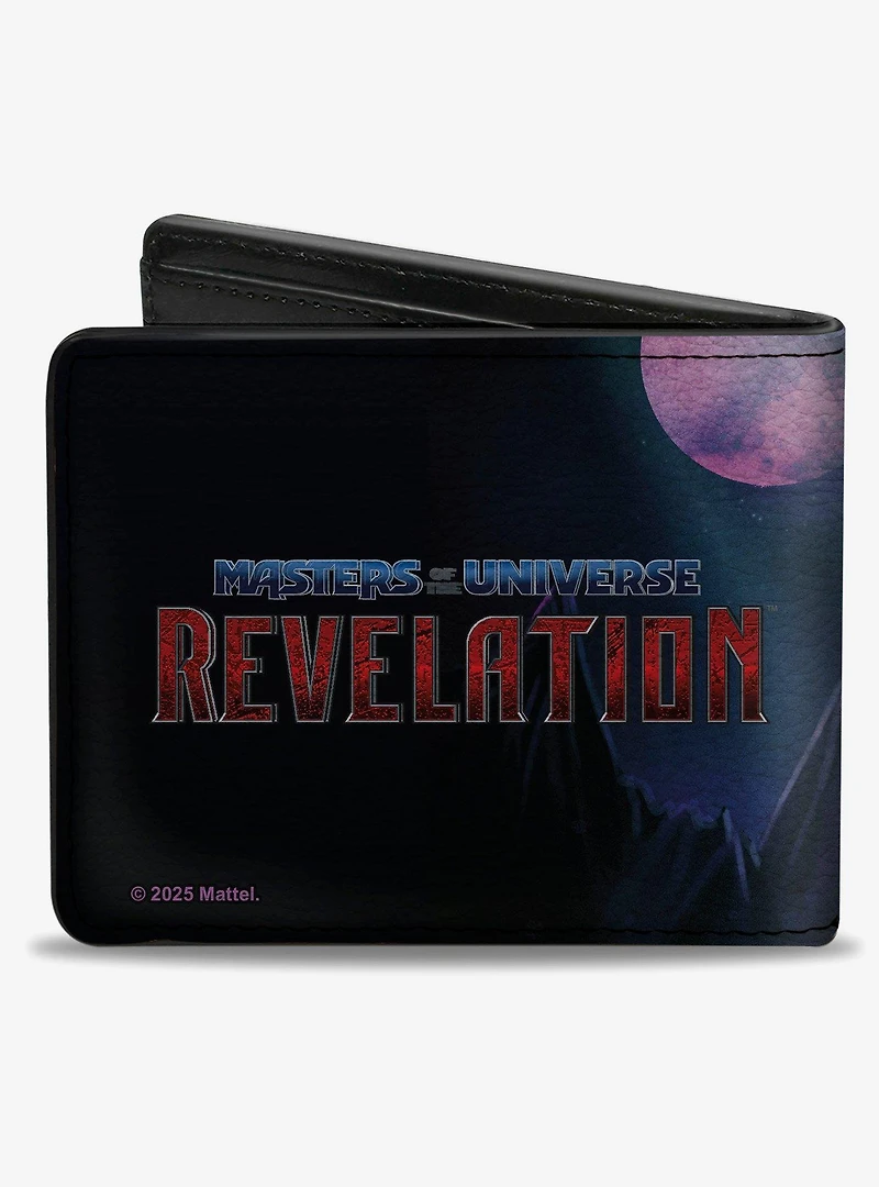Masters of the Universe Revelation Battle Cat Pose and Logo Bifold Wallet