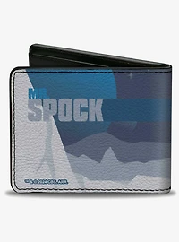 Star Trek Mr Spock Phaser Pose Bifold Wallet