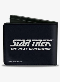 Star Trek Next Generation Starship Enterprise Voyages Icon Bifold Wallet