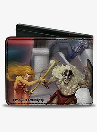 ThunderCats and Monkian Action Pose and Title Logo Bifold Wallet
