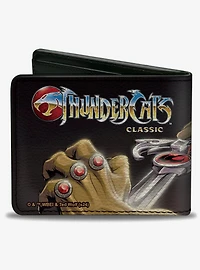 ThunderCats Lion O Sword Of Omens Title Logo Pose Bifold Wallet