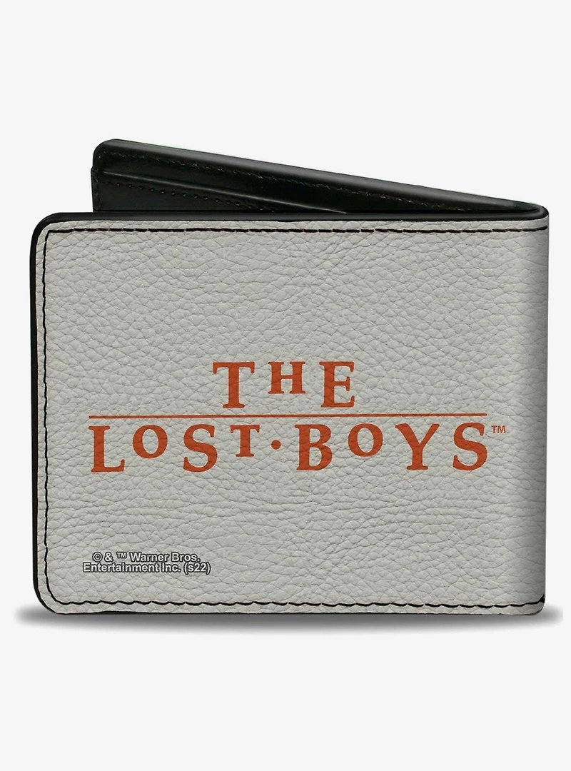 The Lost Boys David Fangs Character Close Up and Title Logo Bifold Wallet