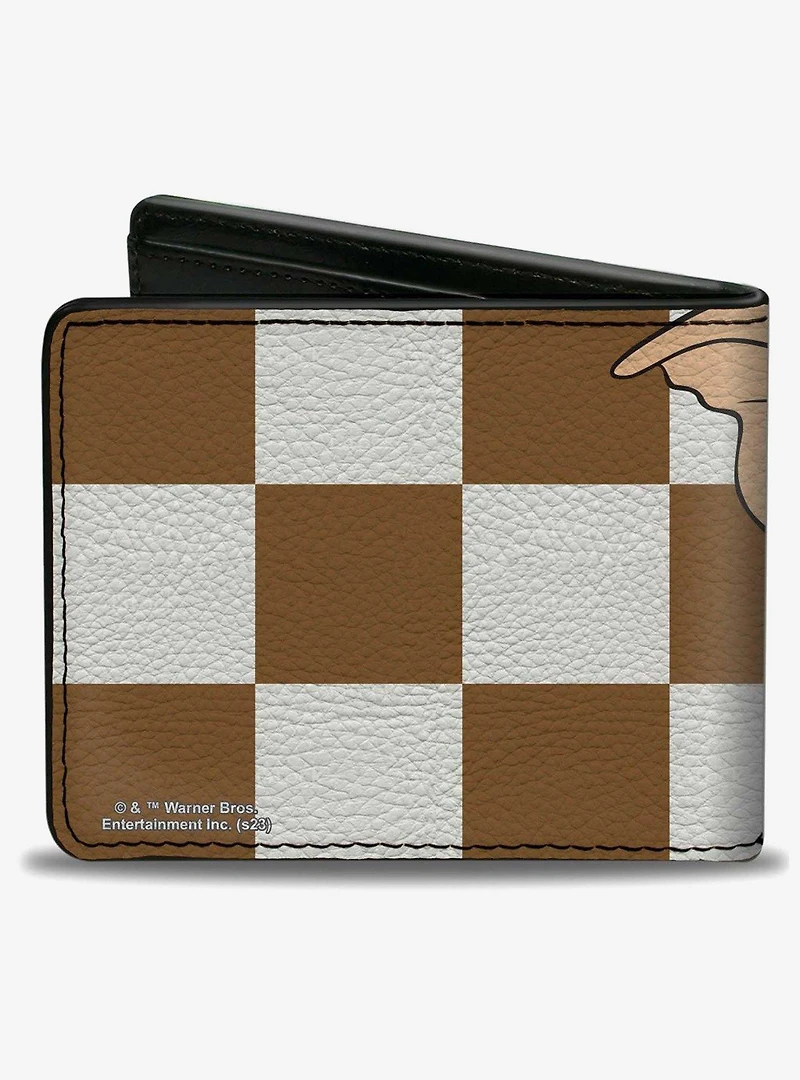 The Gremlins Gizmo Pose Checker Bifold Wallet