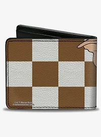 The Gremlins Gizmo Pose Checker Bifold Wallet