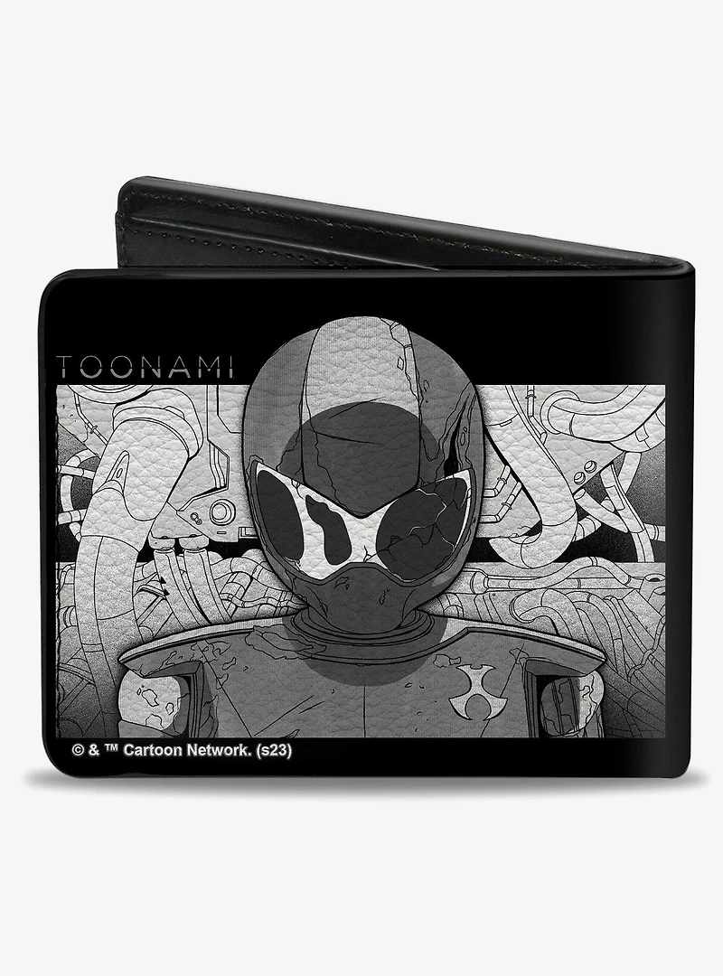 Toonami Robot Tom Sketch Pose Bifold Wallet