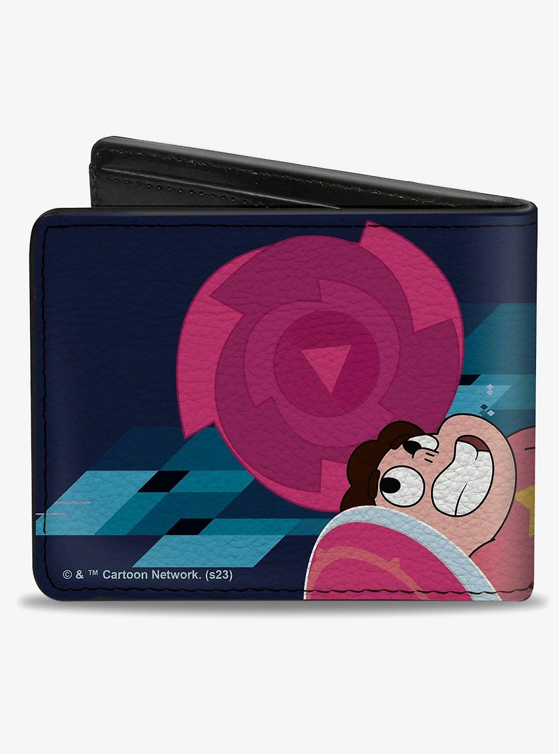 Steven Universe Serious Steven Activate Group Pose Bifold Wallet