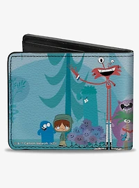 Fosters Home For Imaginary Friends Group Pose Bifold Wallet