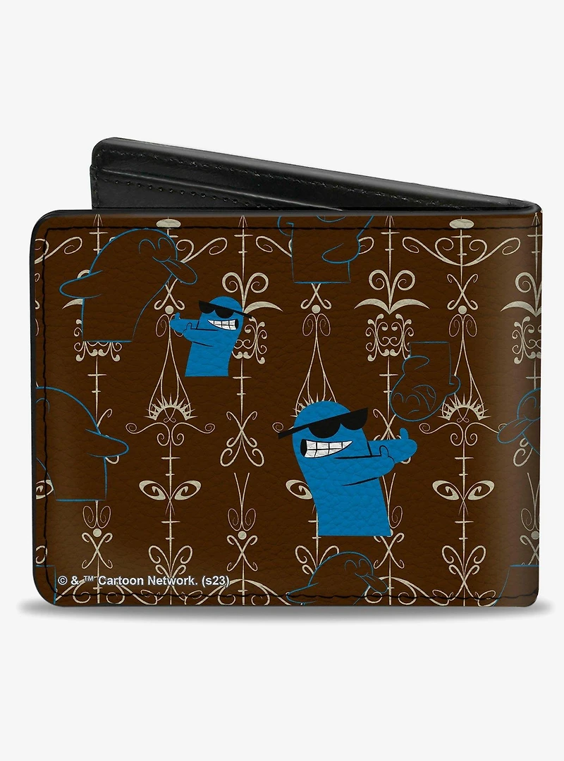 Fosters Home For Imaginary Friends Bloo Poses Bifold Wallet