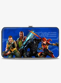 GI Joe Unit Agents Group Pose and Logo Hinged Wallet