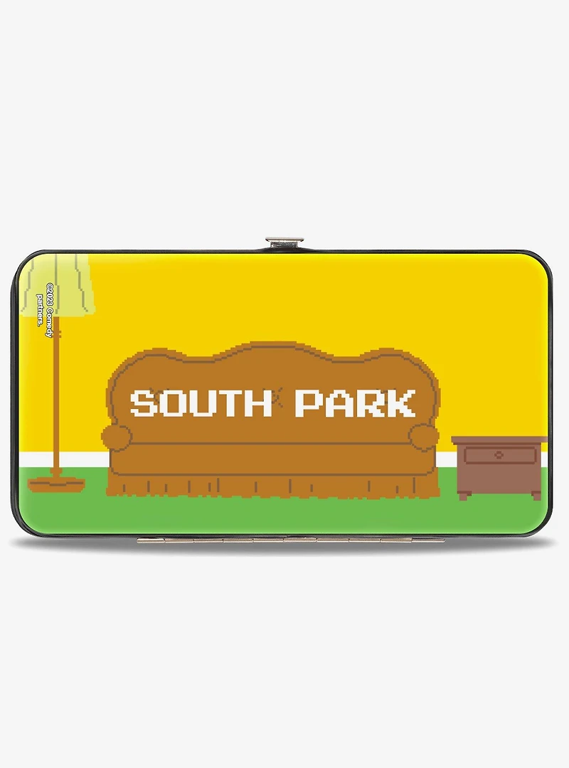 South Park Boys 8 Bit Couch Pose Hinged Wallet