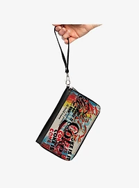 Coca-Cola Coke Is It Pop Art Collage Zip Around Wallet