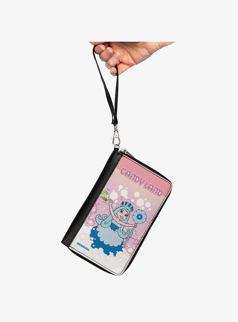 Candy Land Queen Frostine Ice Cream Sea Pose Zip Around Wallet