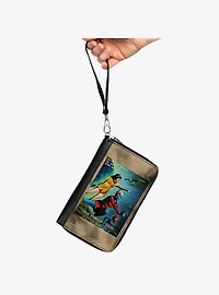 Star Trek Join Starfleet Today Member Group Pose Zip Around Wallet