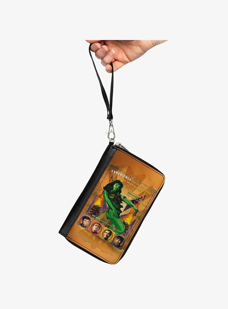 Star Trek Orion Women and Character Pose Zip Around Wallet