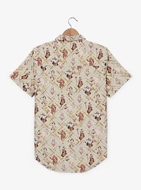 Masters Of The Universe Characters Allover Print Woven Button-Up - BoxLunch Exclusive
