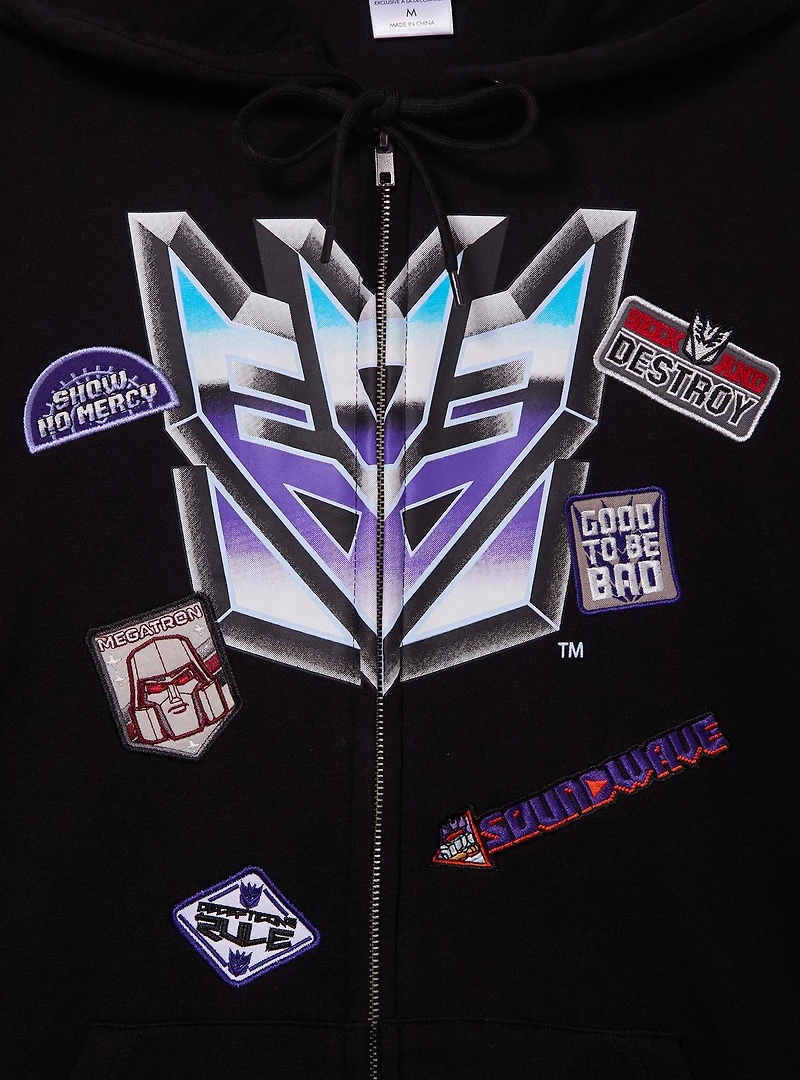 Transformers Megatron Icons Zip Hoodie — BoxLunch Exclusive