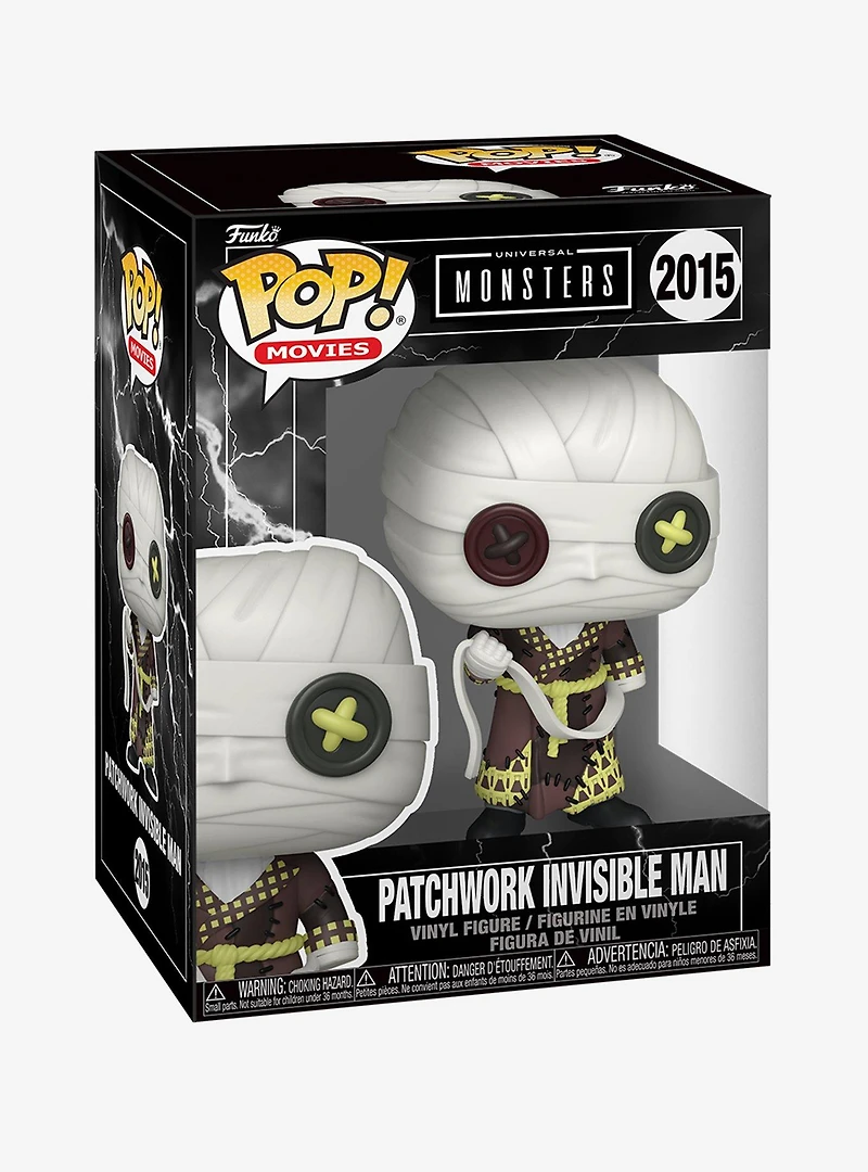 Funko Pop! Universal Monsters Patchwork Invisible Man Vinyl Figure