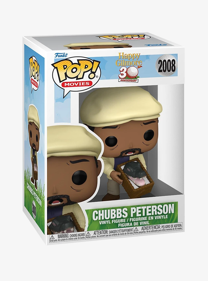 Funko Pop! Movies Happy Gilmore 30th Anniversary Chubbs Peterson Vinyl Figure