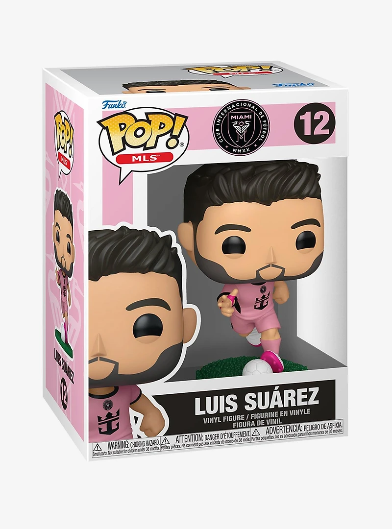 Funko Pop! MLS Inter Miami CF Luis Suárez Vinyl Figure