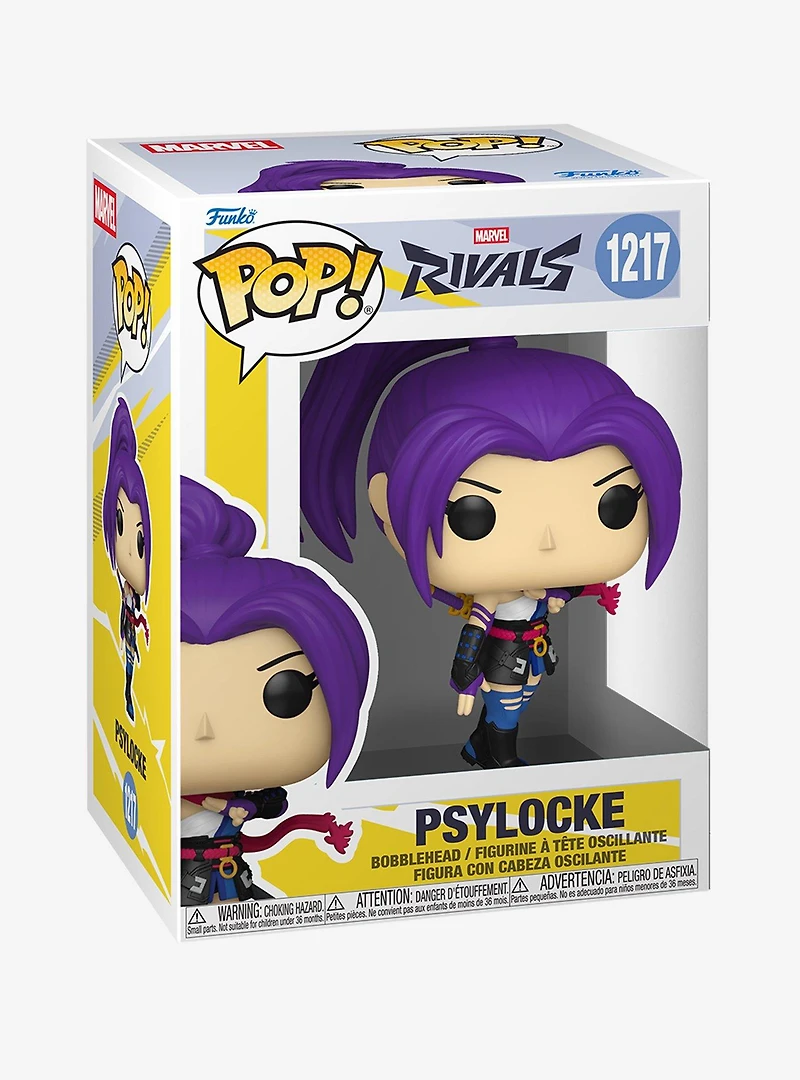 Funko Pop! Marvel Rivals Psylocke Vinyl Bobblehead