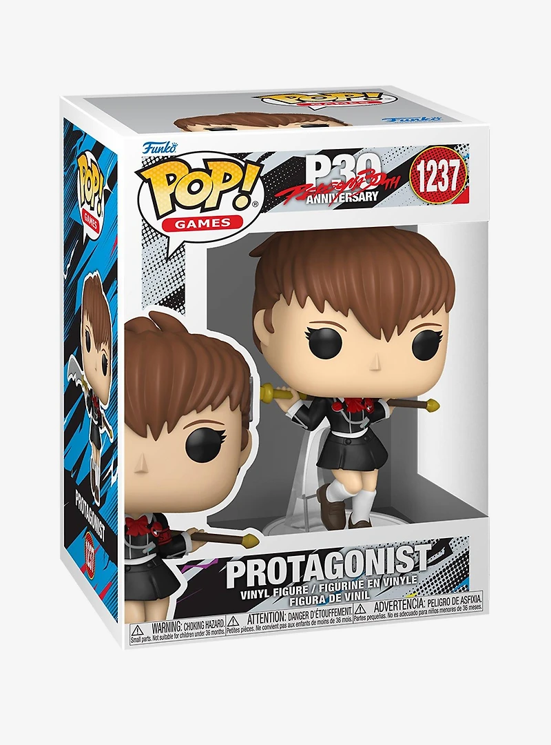 Funko Pop! Games Persona 30th Anniversary Persona 3 Protagonist Vinyl Figure