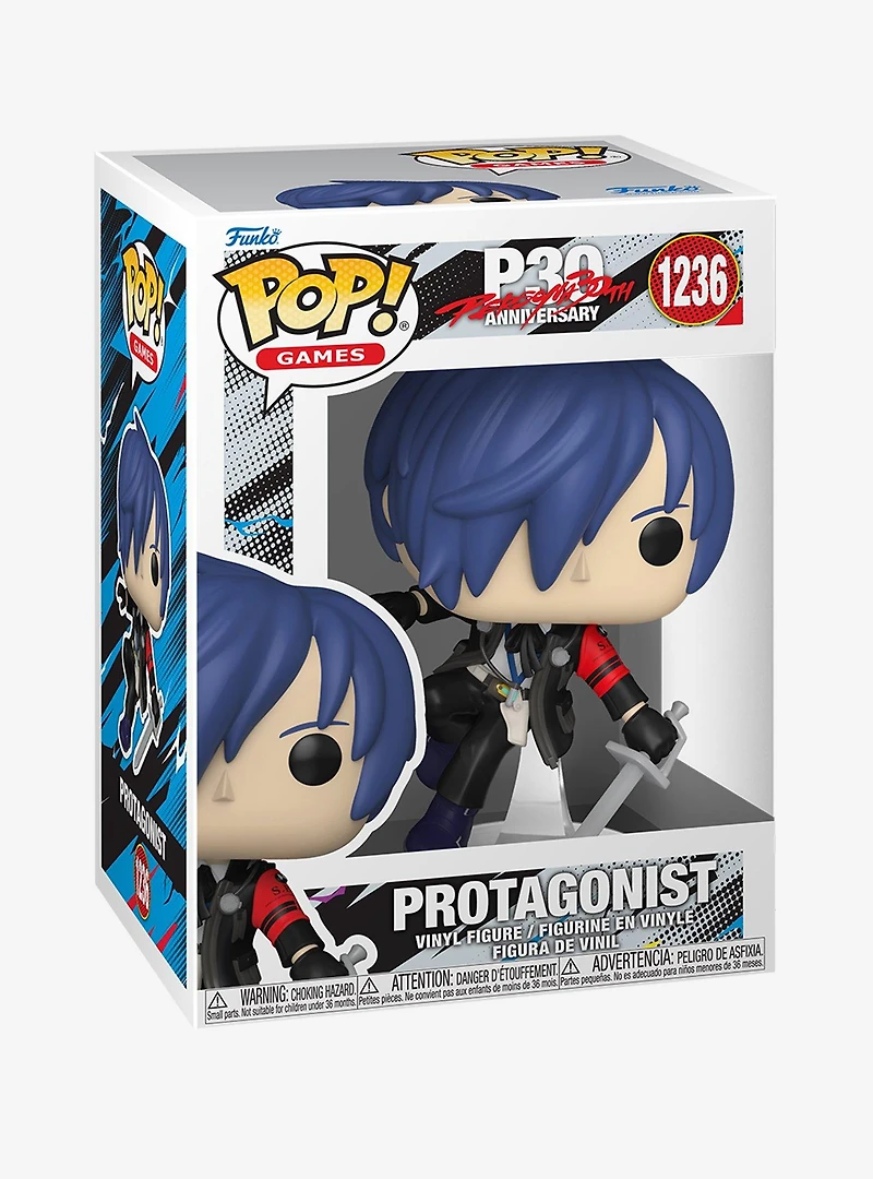 Funko Pop! Games Persona 30th Anniversary Persona 3 Protagonist