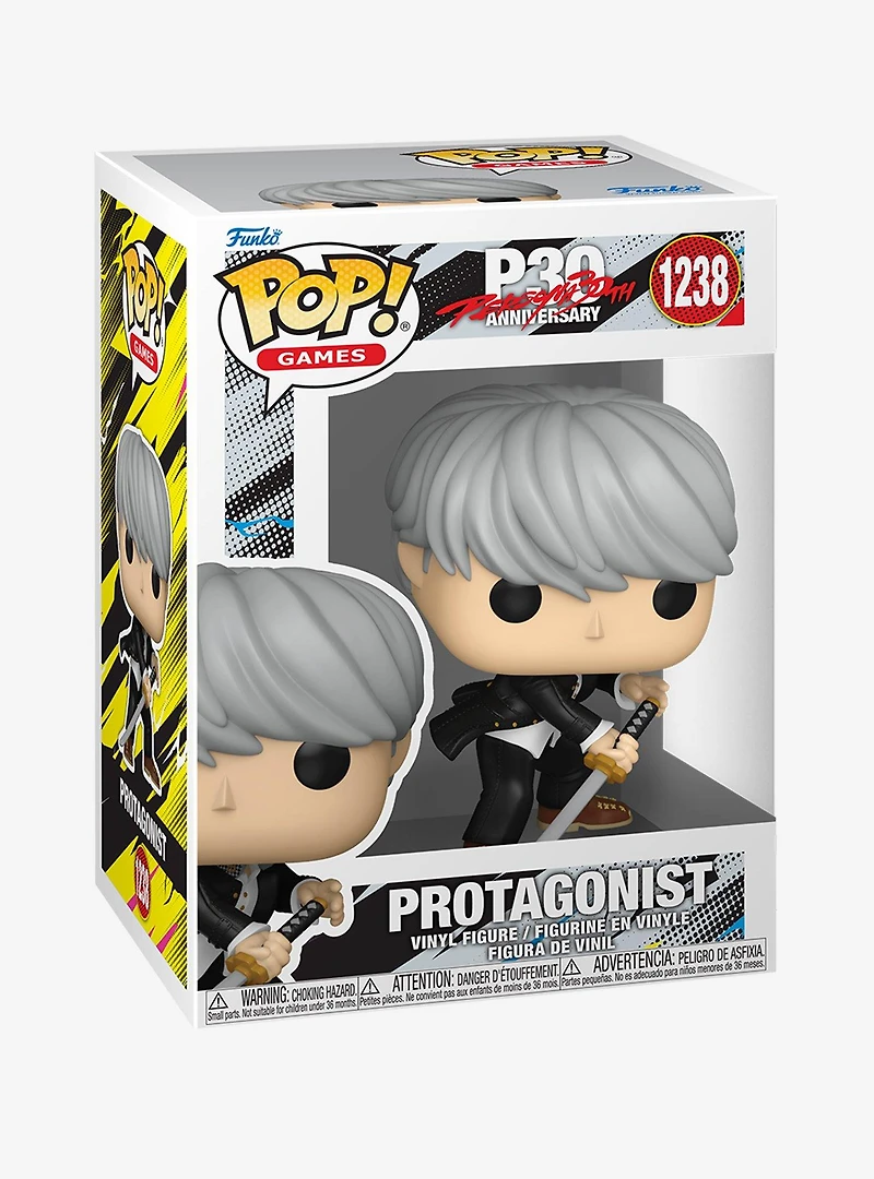 Funko Pop! Games Persona 30th Anniversary Persona 4 Protagonist Vinyl Figure