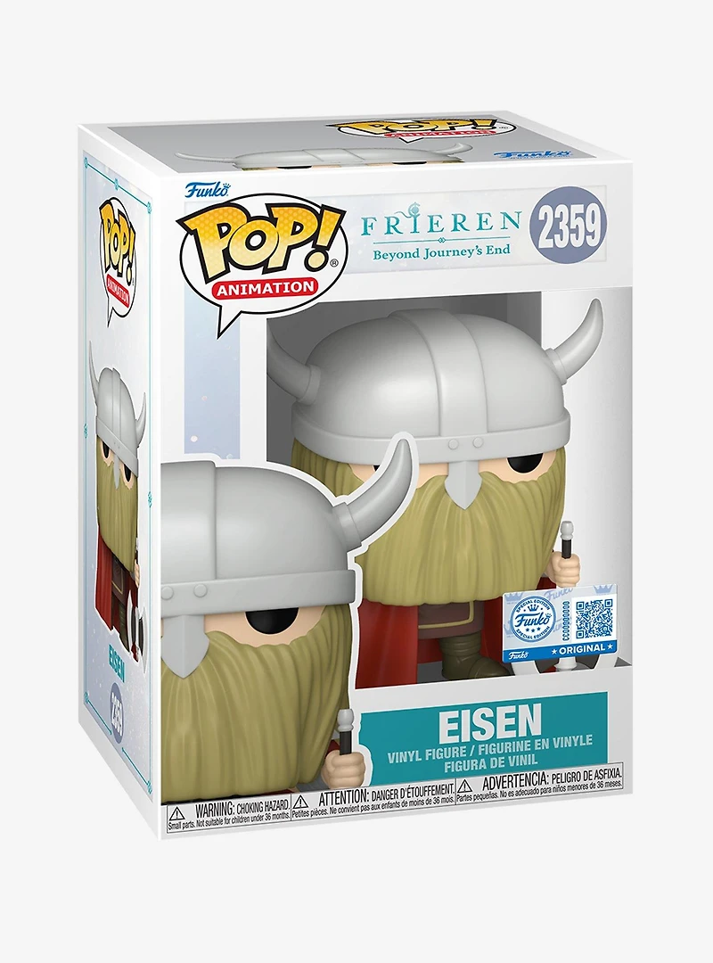 Funko Pop! Animation Frieren: Beyond Journey's End Eisen Vinyl Figure