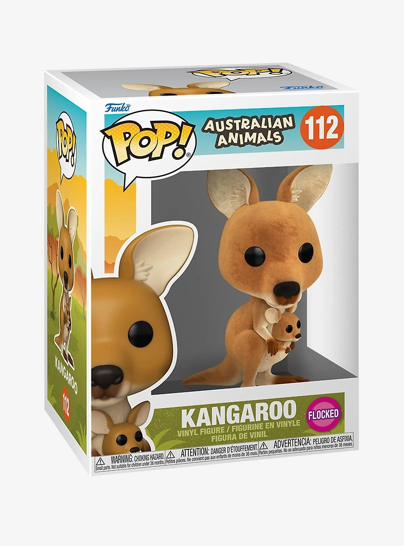 Funko Pop! Australian Animals Kangaroo Flocked Vinyl Figure