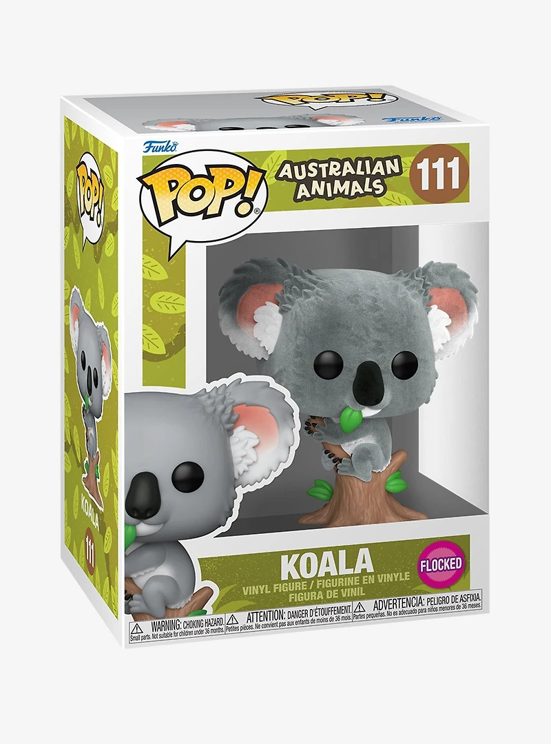 Funko Pop! Australian Animals Koala Flocked Vinyl Figure