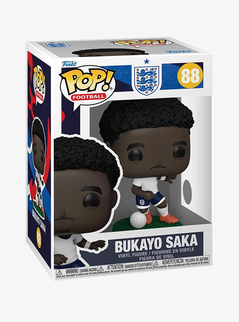 Funko Pop! Football England Bukayo Saka Vinyl Figure