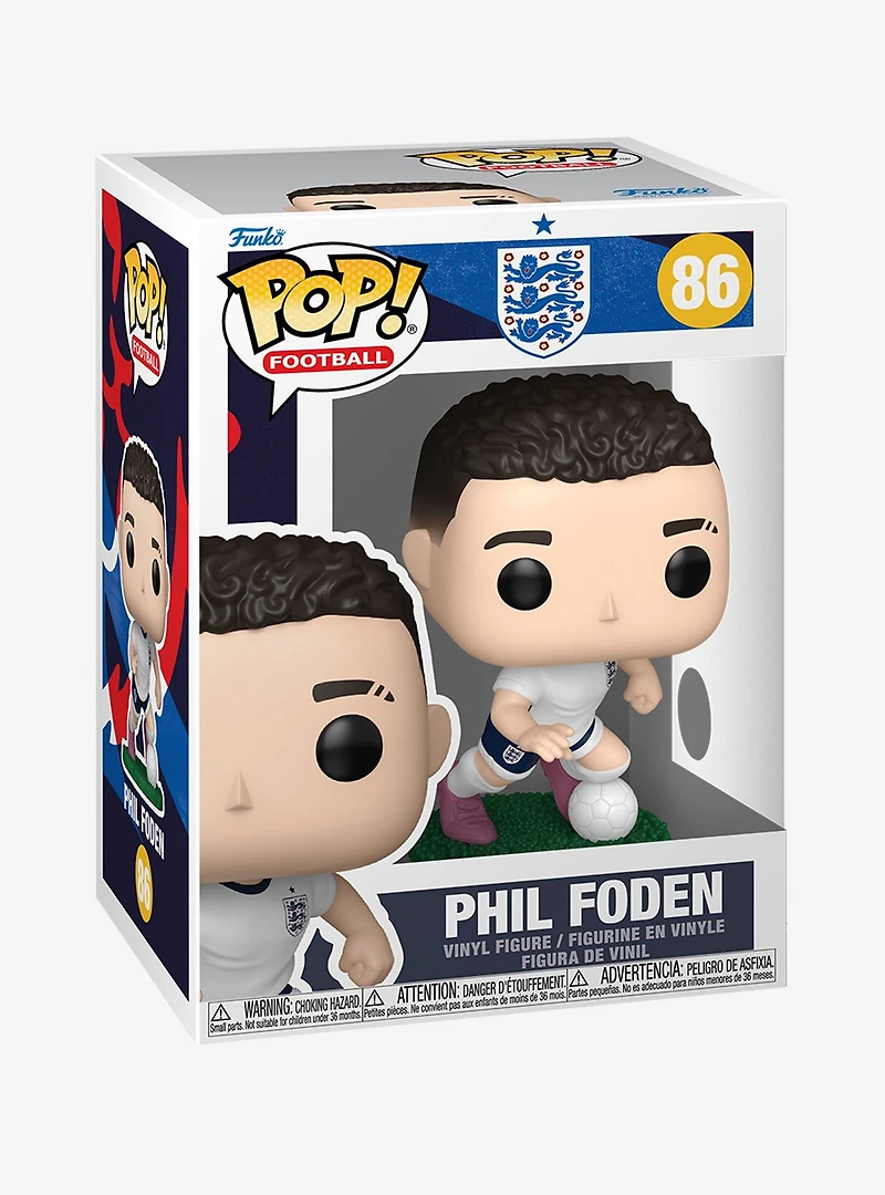 Funko Pop! Football England Phil Foden Vinyl Figure
