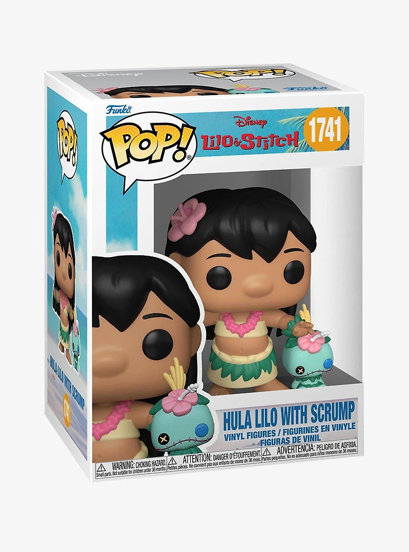 Funko Pop! Disney Lilo & Stitch Hula Lilo with Scrump Vinyl Figure