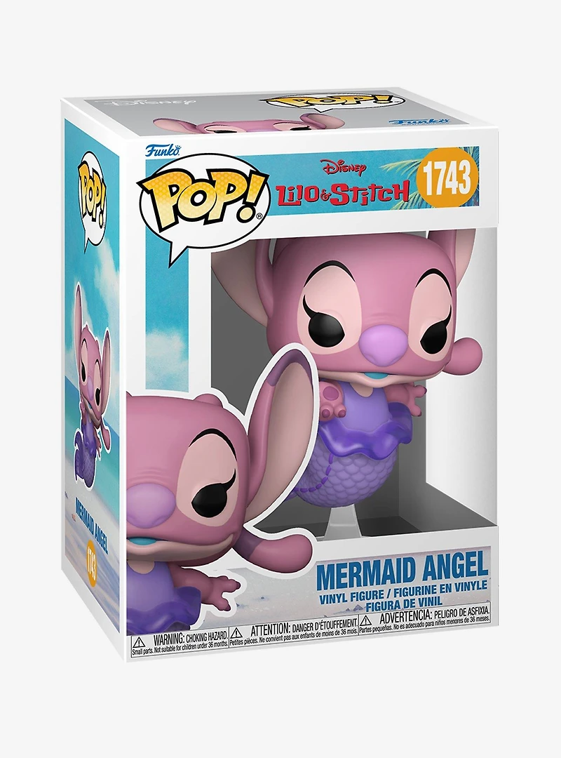 Funko Pop! Disney Lilo & Stitch Mermaid Angel Vinyl Figure