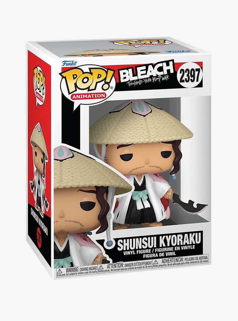 Funko Pop! Animation Bleach: Thousand-Year Blood War Shunsui Kyoraku Vinyl Figure
