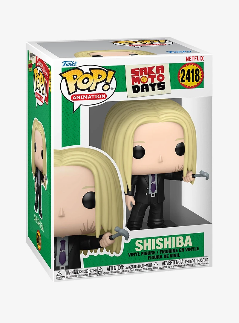 Funko Pop! Animation Sakamoto Days Shishiba Vinyl Figure