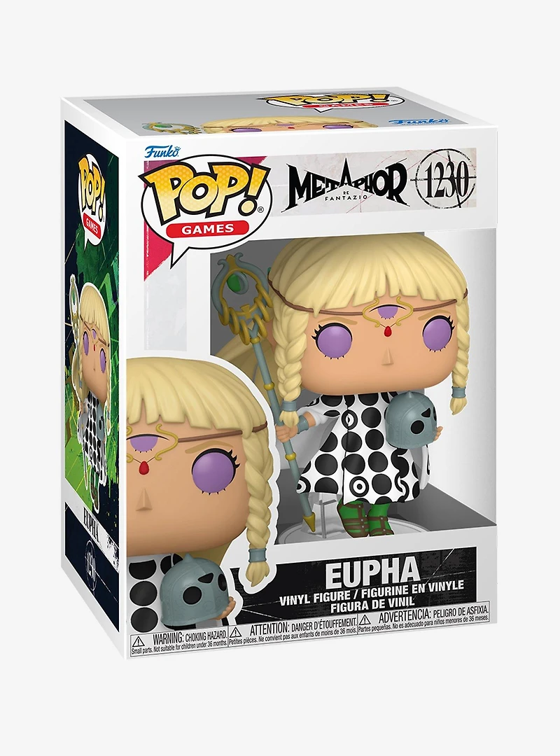 Funko Pop! Games Metaphor:Re Fantazio Eupha Vinyl Figure
