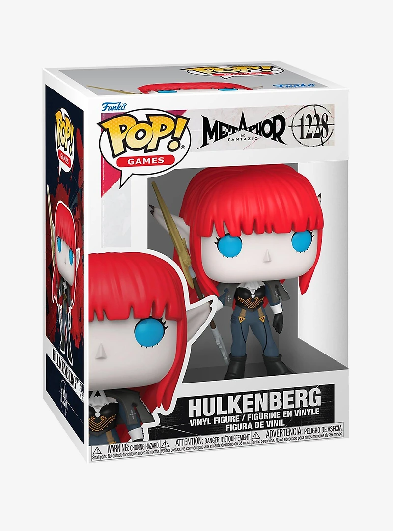 Funko Pop! Games Metaphor:Re Fantazio Hulkenberg Vinyl Figure