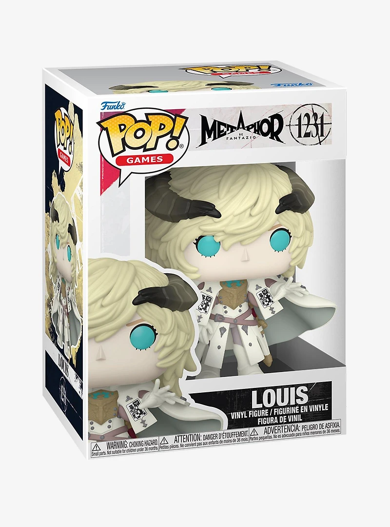 Funko Pop! Games Metaphor:Re Fantazio Louis Vinyl Figure