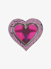 KPop Demon Hunters Jinu Spinning Heart Glow-in-the-Dark Enamel Pin - BoxLunch Exclusive