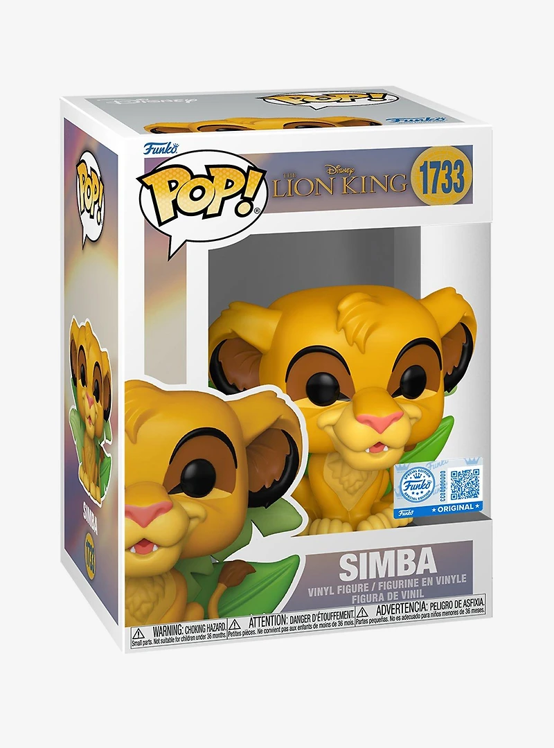 Funko Pop! Disney The Lion King Simba Vinyl Figure