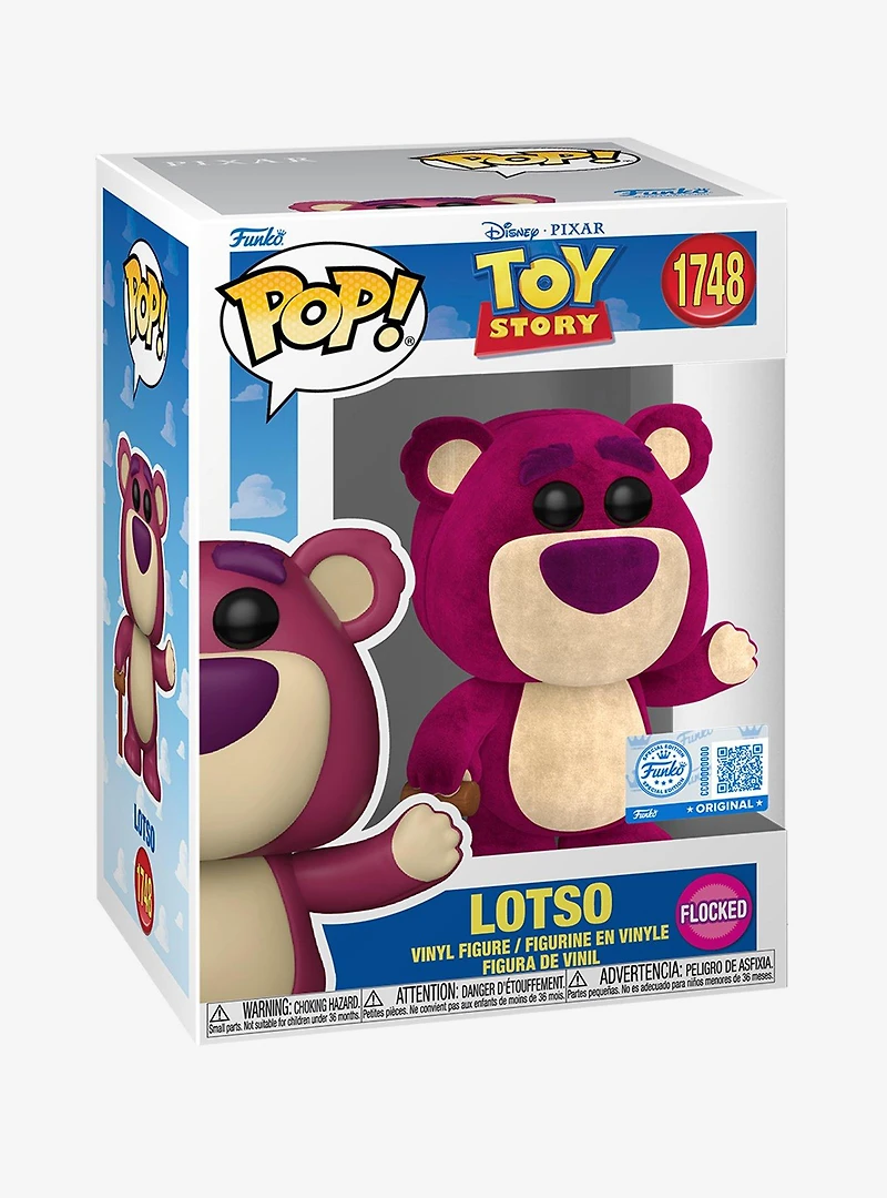 Funko Pop! Disney Pixar Toy Story Lotso Flocked Vinyl Figure