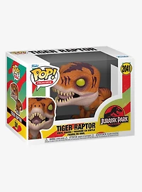 Funko Pop! Movies Jurassic Park Tiger Raptor Vinyl Figure
