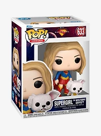 Funko Pop! Heroes DC Comics Supergirl Supergirl with Puppy Krypto Lobo Vinyl Figure