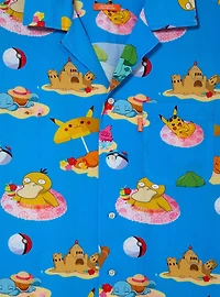 Pokémon Beach Day Allover Print Woven Button-Up — BoxLunch Exclusive