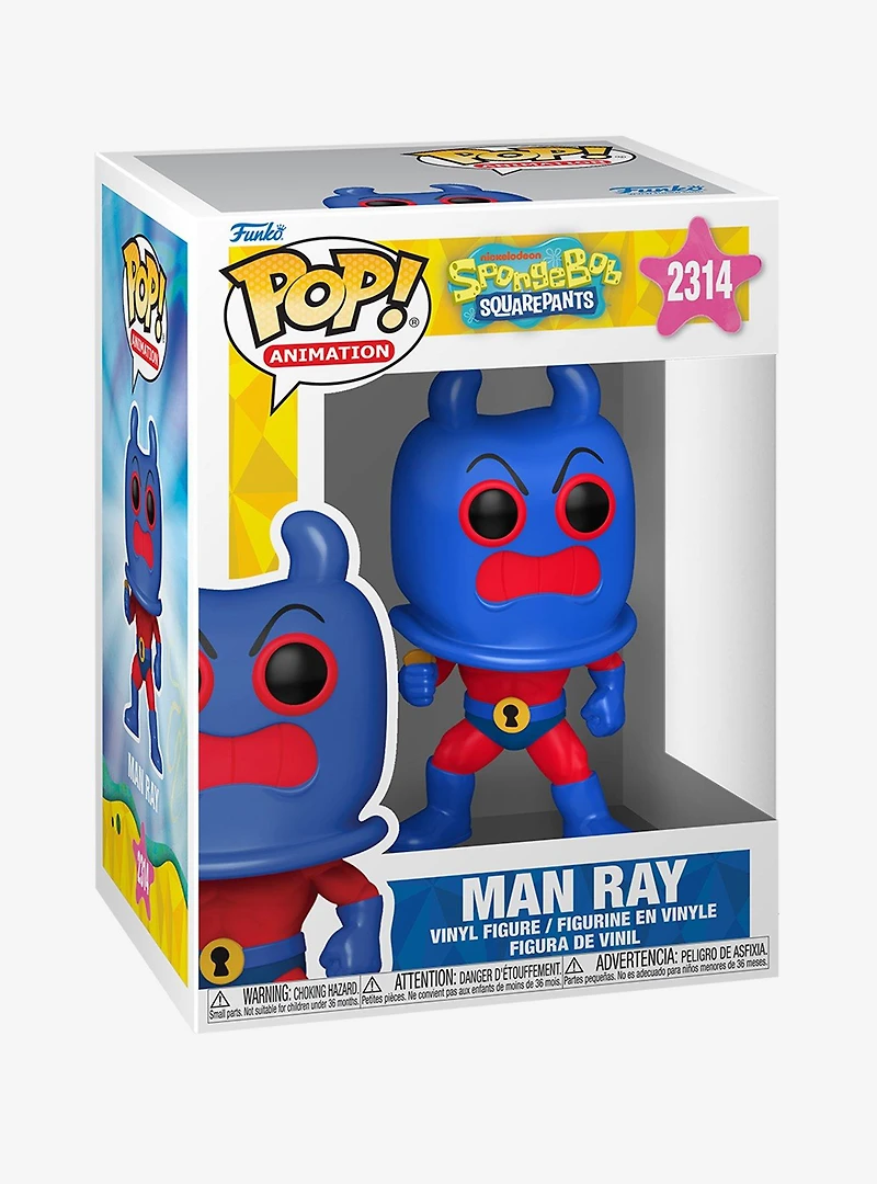 Funko Pop! Animation SpongeBob SquarePants Man Ray Vinyl Figure