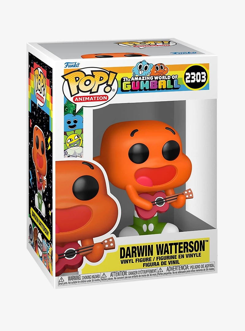 Funko Pop! Animation The Amazing World of Gumball Darwin Watterson Vinyl Figure
