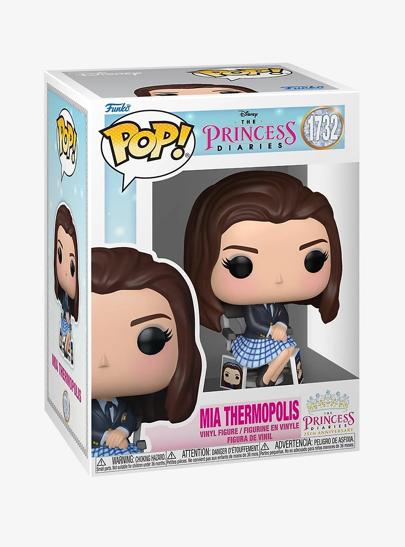 Funko Pop! Disney The Princess Diaries Mia Thermapolis Transformation Vinyl Figure
