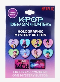 KPop Demon Hunters Blind Bag Button Pin